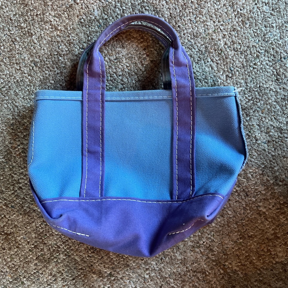 Mini Vintage L.L. bean tote bag
